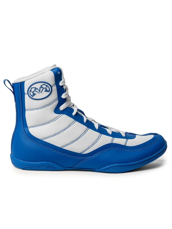 Boxing RSX-Prospect Boxing Boots, White/Blue, 7