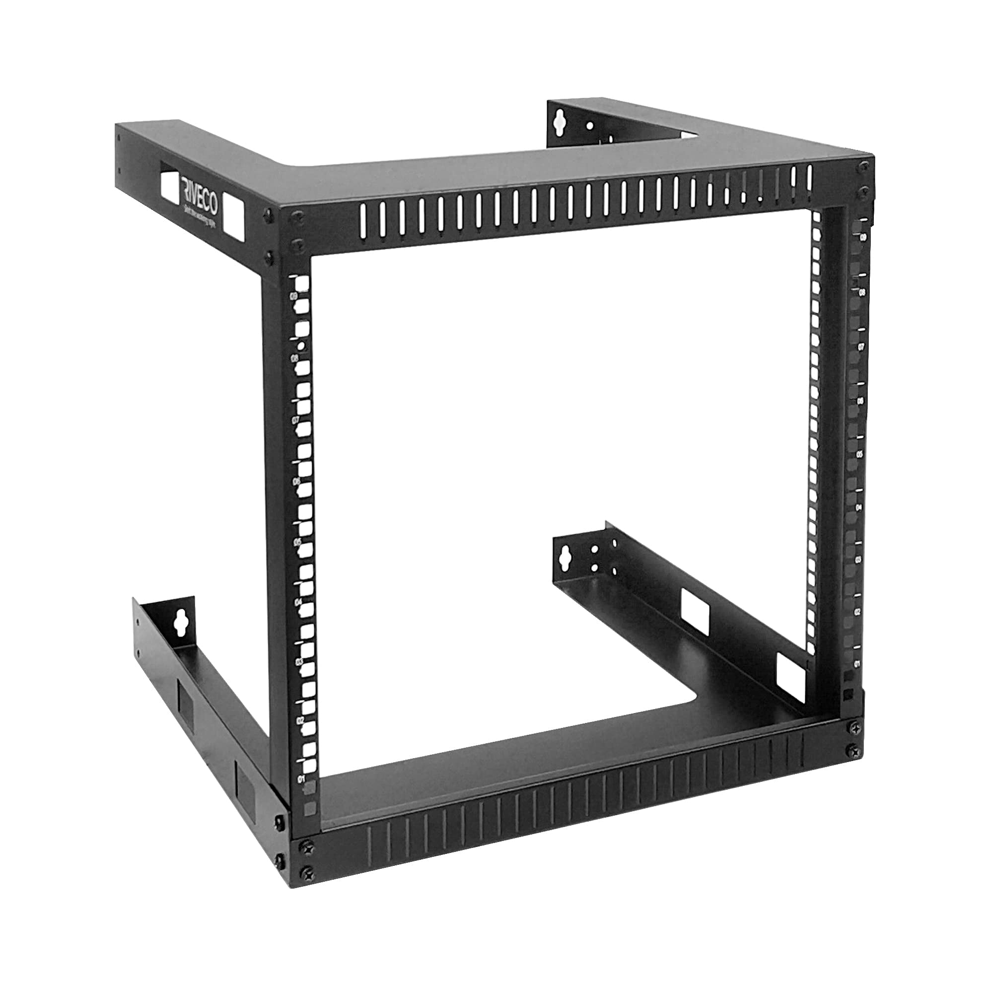 RIVECO 9U Wall Mount Rack for Network - 17.7