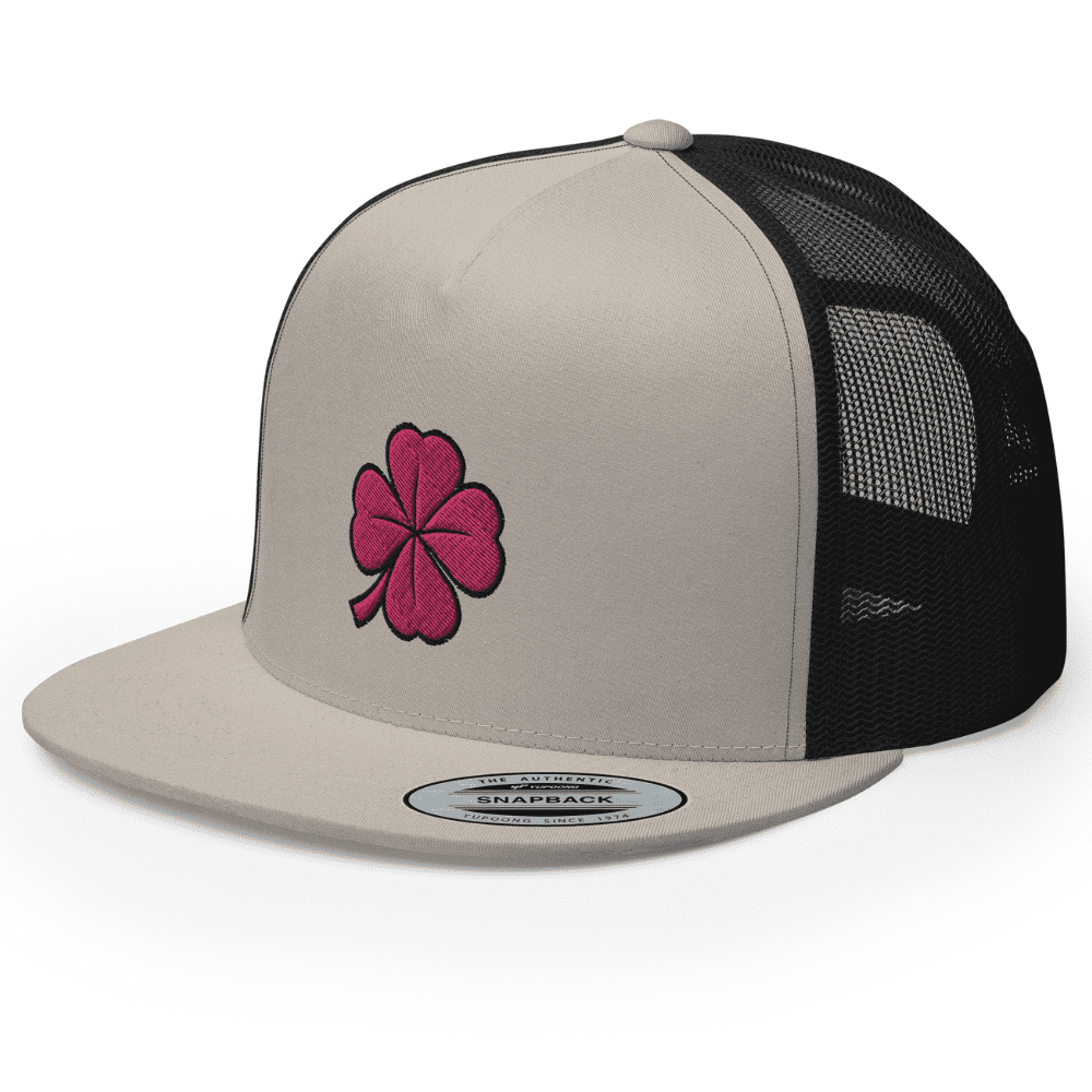 RIVEMUG 'Dunkin Deez Nuts' Funny Trucker Hat | Flat Bill Adjustable Snapback Cap