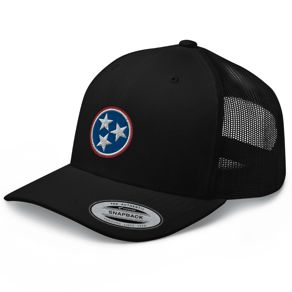 Washed Up Local Embroidered Trucker Hat – Curved Bill, Mesh Back, Adjustable Mid Crown Cap