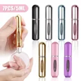 thumbnail image 1 of RIVEN- 7Pcs Travel Mini Refillable Perfume Bottle Atomizer Portable Spray Scent Pump, 1 of 6