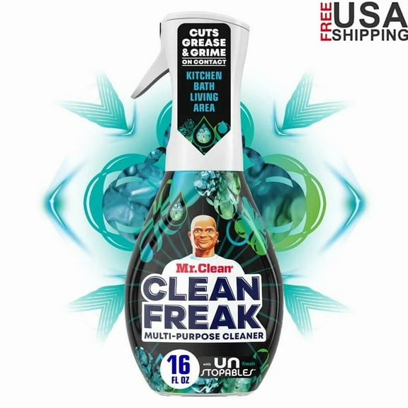 RIVEN- All Purpose Multi-Surface Cleaner W/ Power Nozzle Unstopables Fresh Scent 16 Oz