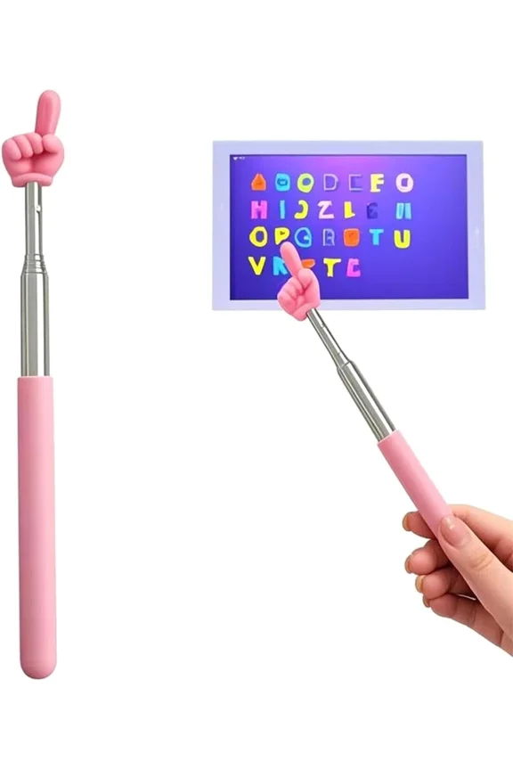- Extendable Teacher Pointer - Versatile, Adjustable, Ergonomic 1 Color