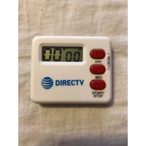 RIVEN- Directv Home Basics Digital Kitchen Timer Free Shipping