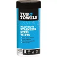 thumbnail image 1 of RIVEN - Tub O Towels Tw40-Ss Stainless Steel Wipes- Cleans, Polishes & Protects, 1 of 2