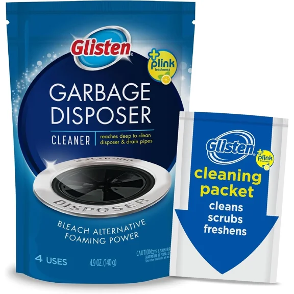 RIVEN- Glisten Garbage Disposer Cleaner And Freshener, Sink Disposal Odor Eliminator Wi