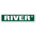 thumbnail image 1 of RIVER Street Sign Childrens Name Room Sign | Indoor/Outdoor |  24" Wide, 1 of 5