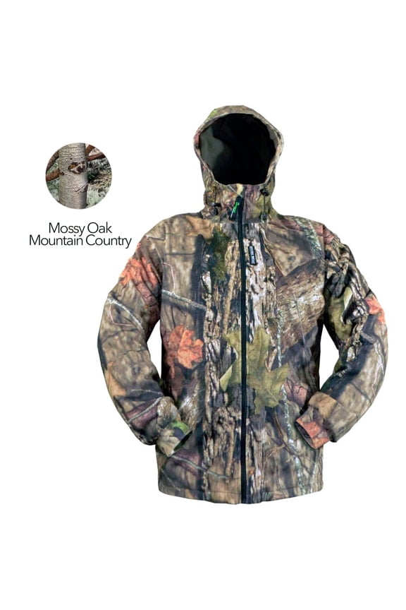 Adult Male Adirondack Jacket, Color: Mossy Oak Mountain Country, Size: M