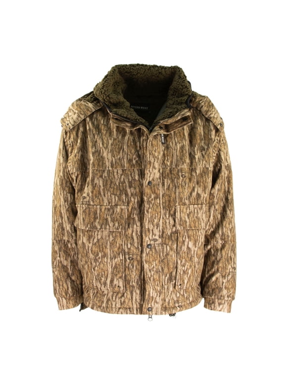 Adult Male Ambush Jacket, Color: Mossy Oak Bottomlands, Size: 3XL