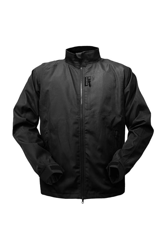 Adult Male Full Metal Jacket, Color: Black Hydraguard, Size: M