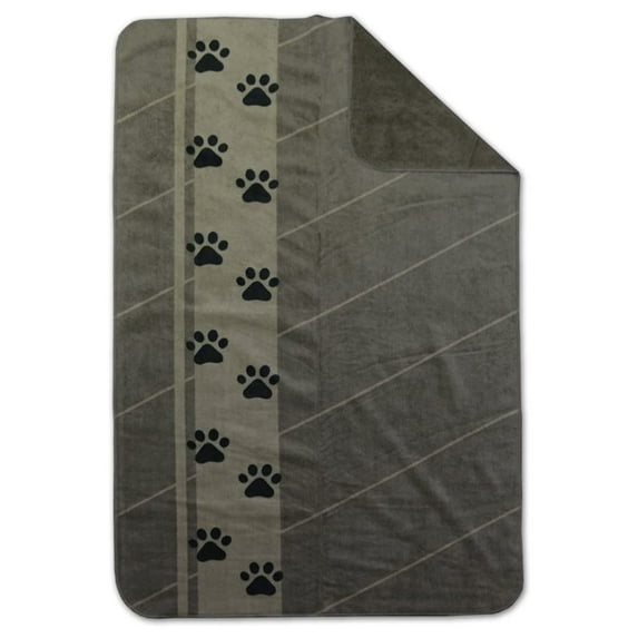 RIVERS WEST Waterproof Fleece Olive Dog Blanket (3190-OLV-OSFM)