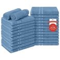thumbnail image 1 of RIVERSIDE 24 Pack Salon Towel 16x26 Ultra Soft Absorbent Cotton Hand Towels for Salon and Spa - Electric Blue, 1 of 7