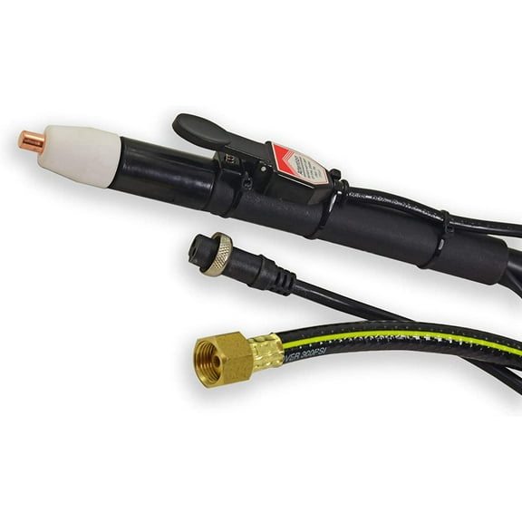 RIVERWELD PT-31 LG-40 Air Plasma Cutter Cutting Torch Gun Completed 16 Feet 5M Fit CUT50D CUT-50 CT-312 CUT40 (PT-31 16ft Straight)