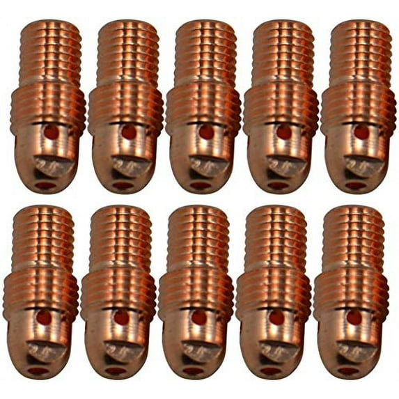 RIVERWELD TIG Collets Body Fit DB PTA SR WP 9 20 25 TIG Welding Torch 10pk (Collet Body 13N29 (1/8"))