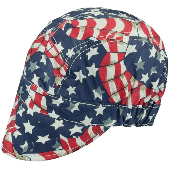 RIVERWELD Welding Protective Gear Helmet Caps Pure Cotton Flag for Welders Red