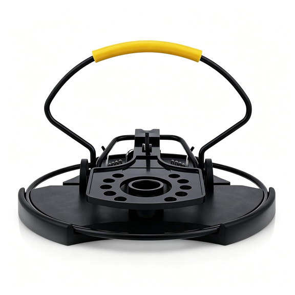 RIVONO 180 Degree Mouse Trap (2-Pack) Designed to Catch More-Open Design Allows for Easy Setup&Cleanup by Rinsing&Reusing-Highly Durable-Clean Kill&Doesn'T Capitate