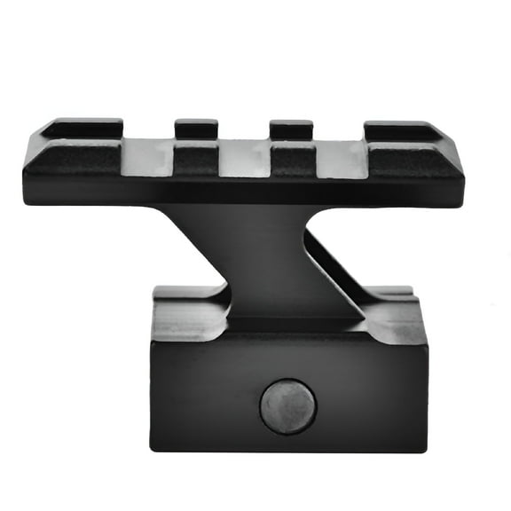 RIVONO 30mm High Riser Scope Mount Aluminum Alloy Picatinny Rail Base Adapter for Red Dot Sight Black