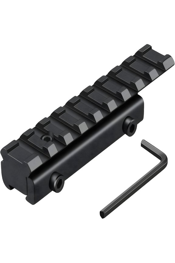 Dovetail to Picatinny Rail Adapter 11mm Dovetail to 21mm Picatinny Rail Convert Mount - Low Profile Scope Riser Rail Adaptor - Base Mount 3/8" to 7/8" Converter