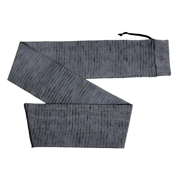 RIVONO Silicone-Treated Gun Protective Sleeve: Soft Cotton Rifle/Shotgun Bag in Gray