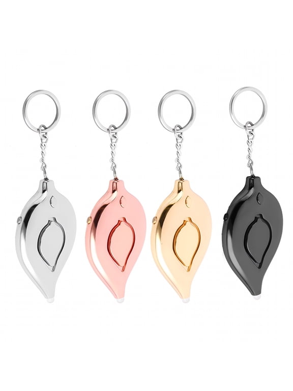 Siren Self Defense for Women - Personal Alarm for Women, Children, & Elderly - Leaves-shaped Self Defense Keychain Siren