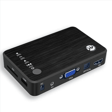 RIWPKFH 4K Ultra HD Media Player For Car TV SD MMC RMVB MP3 USB External HDD U Disk MultiMedia Media Player Box With VGA SD MKV H.265