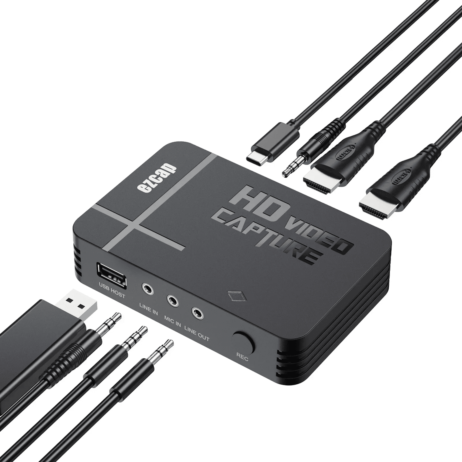 RIWPKFH Ezcap288P HDMI AV Video Capture Card 1080P Recording Loop ...