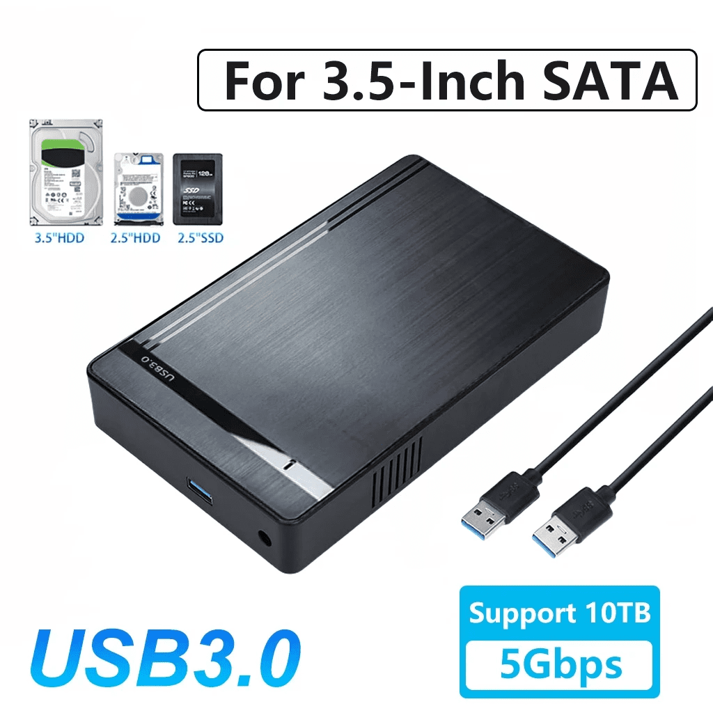 RIWPKFH HDD Case 3.5/2.5inch SATA to USB 3.0 Adapter External Hard ...