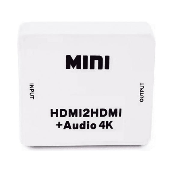 RIWPKFH HDMI Audio Extractor Splitter HDMI to HDMI 3.5mm Audio Extractor HDMI Digital to Analog 3.5mm out Audio For PC Laptop HDTV