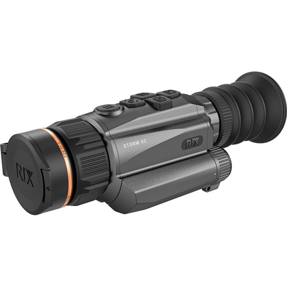 RIX Storm-S2 12um 256 Thermal Scope 25mm Thermal Imaging RifleScope, 50Hz Refresh Rate, Thermal Scope with 1422 Yards Detection Range and 3.5X Base Magnification, 0.9lb