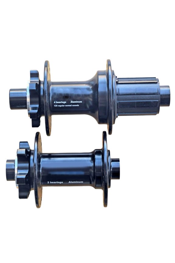 Bike Bearing Hub 24 Spoke Holes 11 12 Speed Front Rear 12mm Hub Thru Axle for Hg Cassette Road Bicycle Hub Replace Accessory Front and Rear