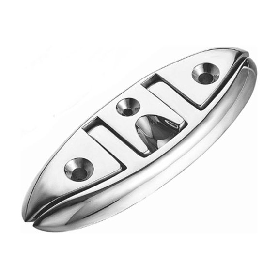 RIXUNO Boat Deck Cleat Folding Cleat Mooring and Anchoring 316 Marine-Grade Stainless Steel