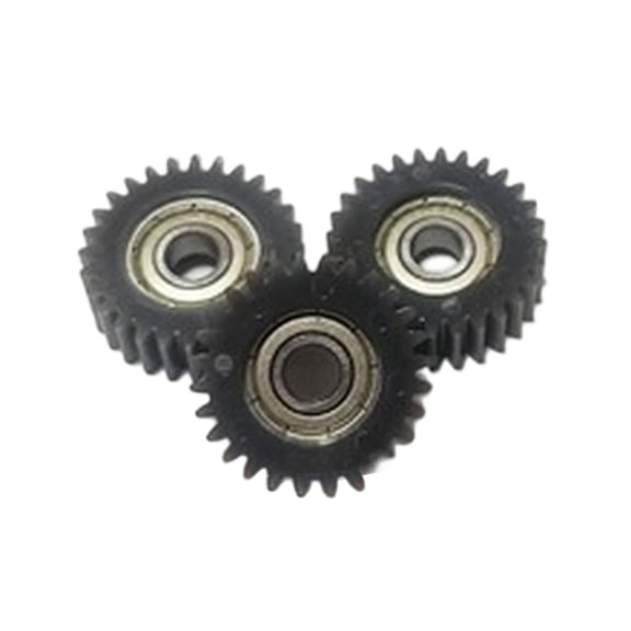 RIXUNO Electric Bike 28T Gear 3Pcs Nylon Gear Ebike 28T Gear Set 30X10X7mm