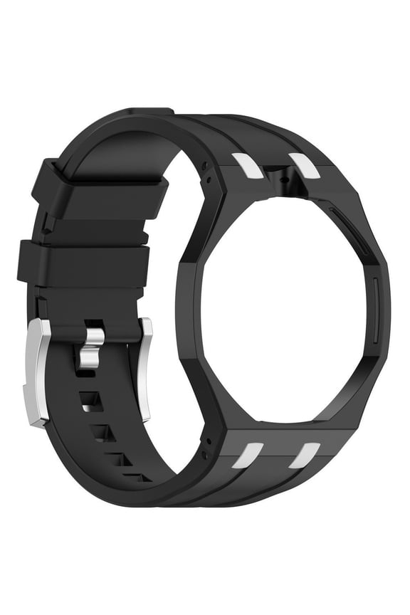 Soft Silicone Replacement Wristbands for Swatch X for Ap Royal Pocket Watch Changer to Wristwatch Stylish Watch Strap Black