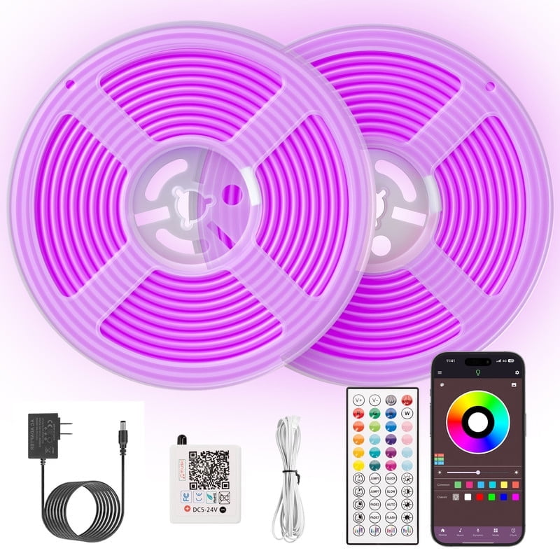 LED Neon Strip Light – 3m/118.1in USB Powered Flexible Rope Light With Touch Dimming, Ideal For TV Backlight, Home Decor & Accent Lighting LED Neon Strip Light – 3m/118.1in USB Powered Flexible Rope Light With Touch Dimming, Ideal For TV Backlight, Home Decor & Accent Lighting