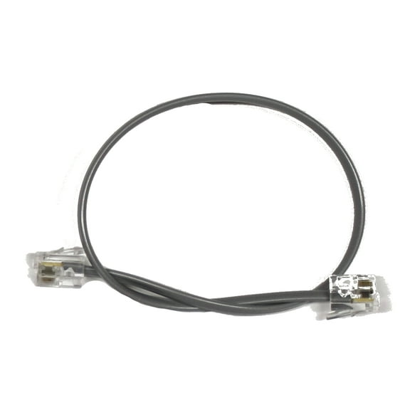RJ-11 6P4C 1ft Cord - Straight Wired Telephone Landline Extension