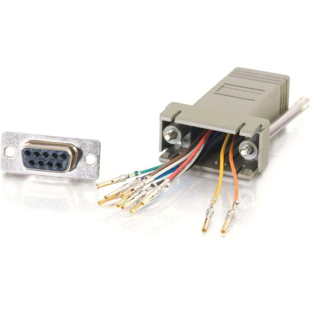 RJ-45/DB-9 Modular Adapter - Walmart.com