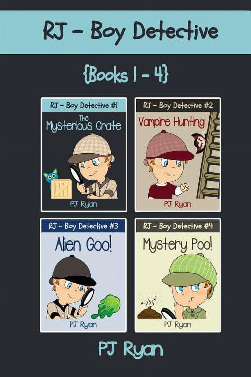 RJ - Boy Detective Books 1-4: Fun Short Story Mysteries for Children ...
