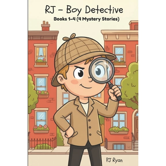 RJ - Boy Detective Books 1-4: Fun Short Story Mysteries for Children Ages 9-12 (The Mysterious Crate, Vampire Hunting, A, (Paperback)