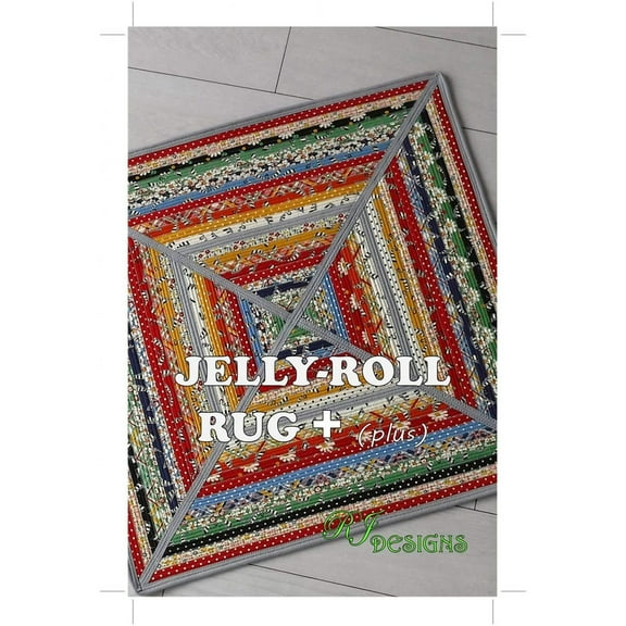 RJ Designs Jelly Roll Rug Plus Ptrn