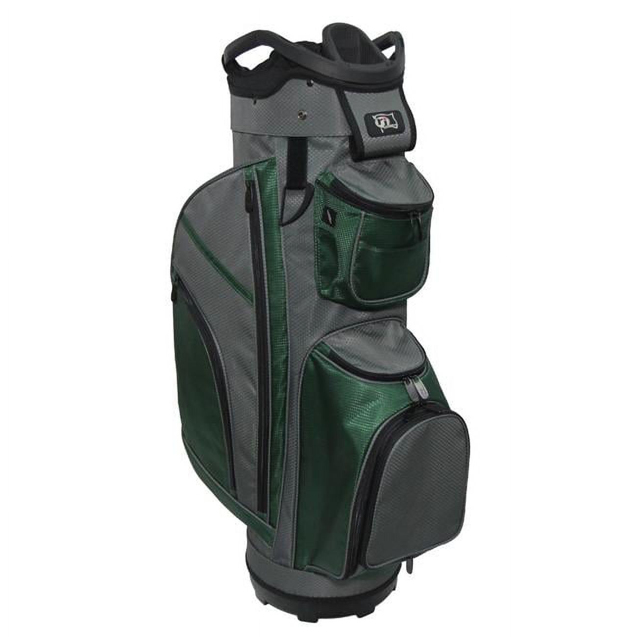 RJ Sports RJ0934 RJ 19 Deluxe Cart Golf Bags Charcoal & Hunter 12 x