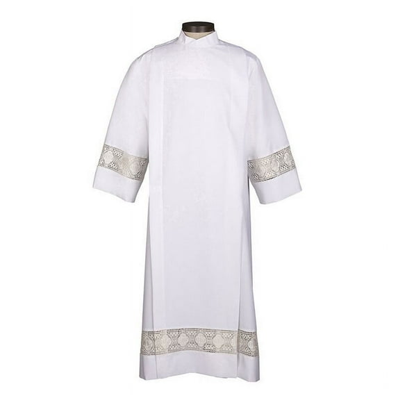 RJ Toomey B4206 IHS Lace Front Wrap Alb-Small