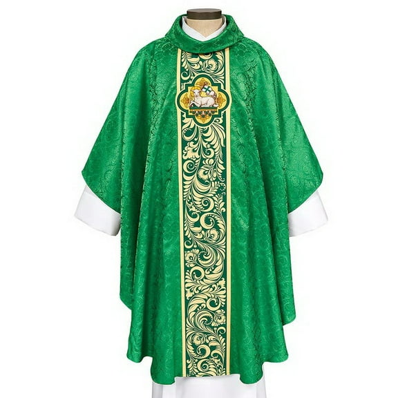 RJ Toomey F2019 Agnus Dei Collection Chasuble-Green
