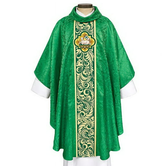 RJ Toomey F2019 Agnus Dei Collection Chasuble-Green