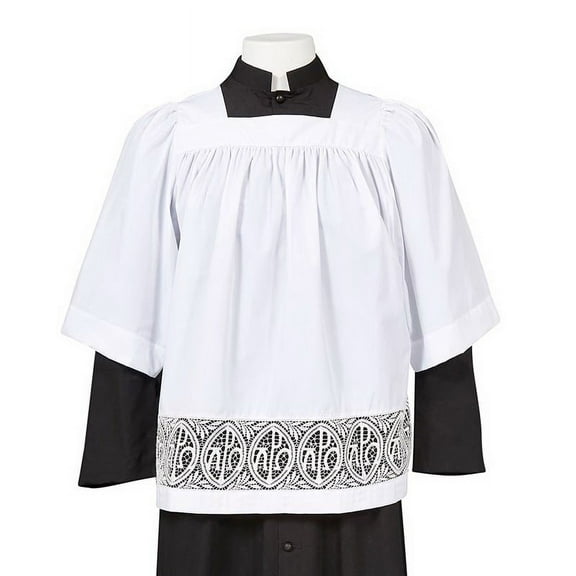 RJ Toomey G4529 Alpha & Omega Altar Server Surplice-Large