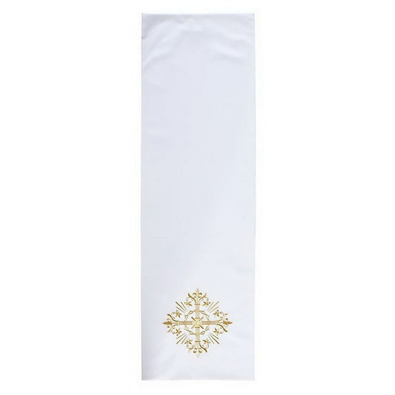 RJ Toomey J0941 Holy Trinity Cross Overlay Cloth-White