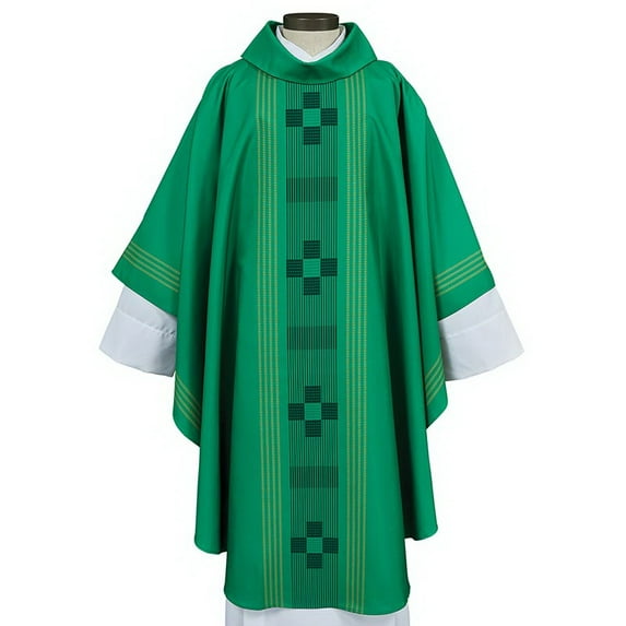 RJ Toomey L9292 Treviso Collection Chasuble-Green