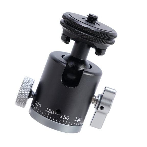 RJ084 Panoramic Mini Tripod Head Travel Friendly Tripod Adjustable Camera Stand designs for Camera & Video Equipment
