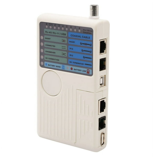 RJ11 RJ45 USB BNC LAN Network Cable Tester Remote LAN Cables Detector