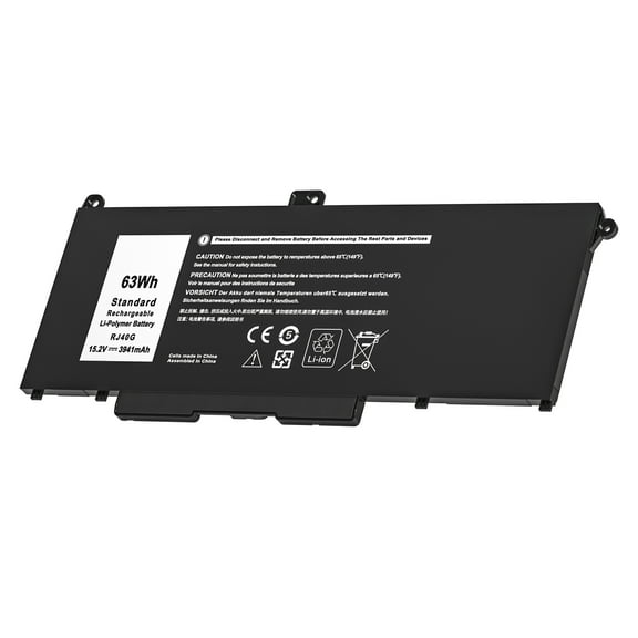RJ40G Laptop Battery Replacement for Dell Latitude 14 5420 Latitude 15 5520 Precision 15 3560 Series M033W P104F001 P104F002 P137G P137G001 P104F 075X16 01K2CF 0WK3F1 0M3KCN 005R42 WY9DX