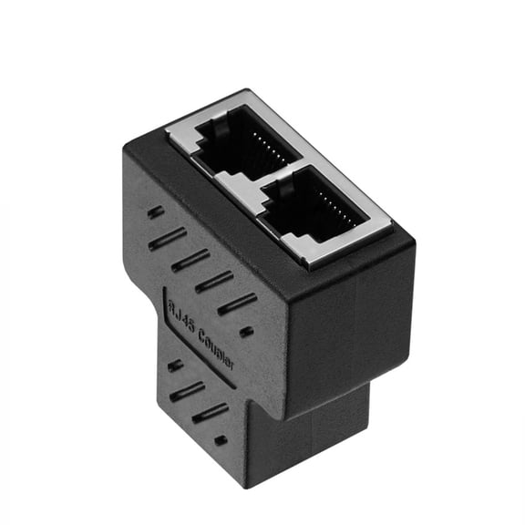 LAN Ethernet Splitter Cable RJ45 1 Male to 3 Female LAN Ethernet Splitter Adapter Cable Socket Connector Easy to Use